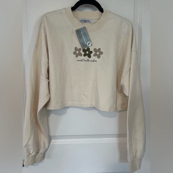 Emma Leigh Design Tops - NWT-Emma Leigh Design Crop Sweatshirt